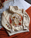“Meet Me at The Pumpkin Patch” Oversized “Vanilla” Embroidered Hoodie