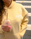 “Lemon” Basic Oversized Embroidered Hoodie
