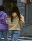 “Lemon” Basic Oversized Embroidered Hoodie