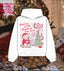 “Meet Me at The Christmas Tree Farm” Oversized “Heather” Embroidered Hoodie