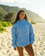 “Surf Bay” Basic Oversized Embroidered Hoodie