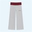 “Maroon” Cloud Foldover Fleece Sweatpants