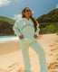Classic Sunny Side Embroidered Oversized "Mint" Hoodie