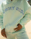 Classic Sunny Side Embroidered Oversized "Mint" Hoodie