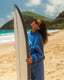 "Sunny" Varsity Oversized "Poolside" Embroidered Mockneck