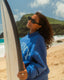 "Sunny" Varsity Oversized "Poolside" Embroidered Mockneck